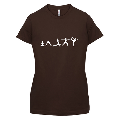 Evolution Of Yoga T Shirt