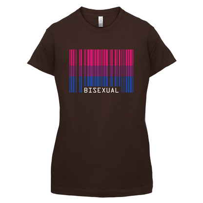 LGBT Barcode Flags - Bisexual T Shirt