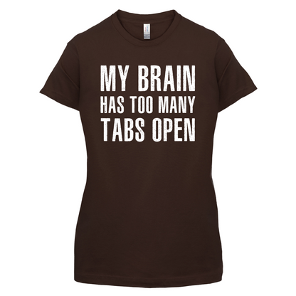 Brain Has Too Many Tabs Open T Shirt
