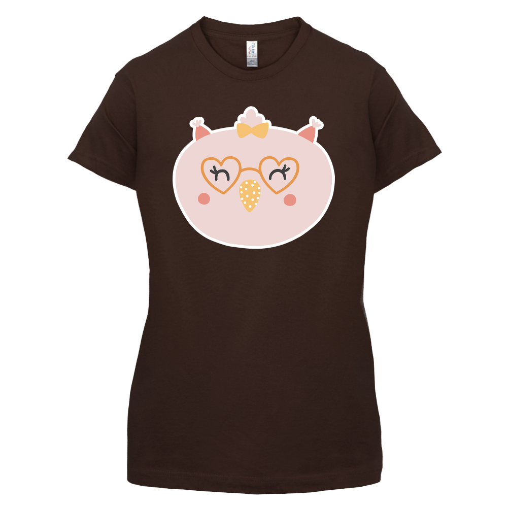 Smiley Face Chick T Shirt
