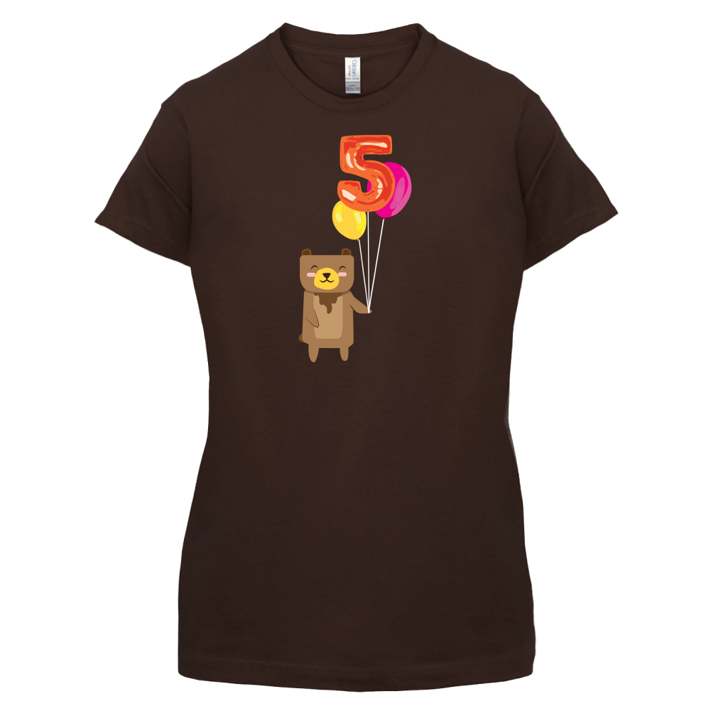 5th Birthday Bear T Shirt