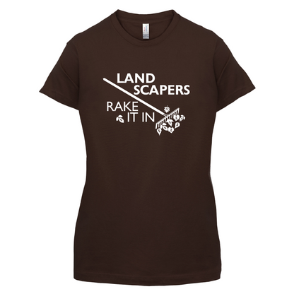 Landscapers Rake It In T Shirt