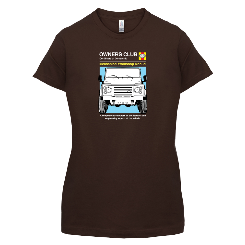 Car Owners Manual Land Rover T Shirt