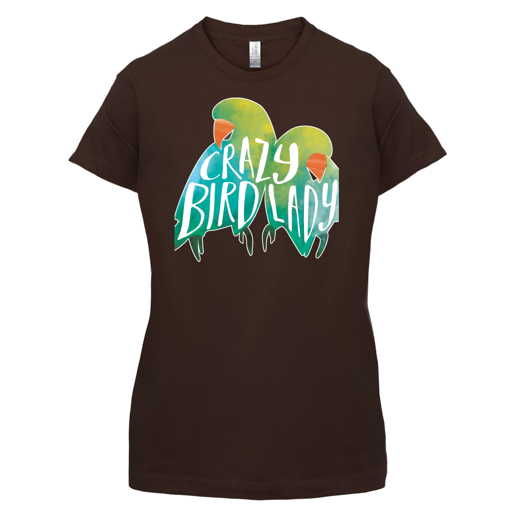 Crazy Bird Lady T Shirt