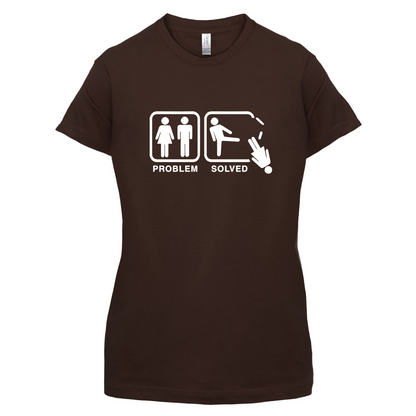 Problem Solved Man Kick T Shirt