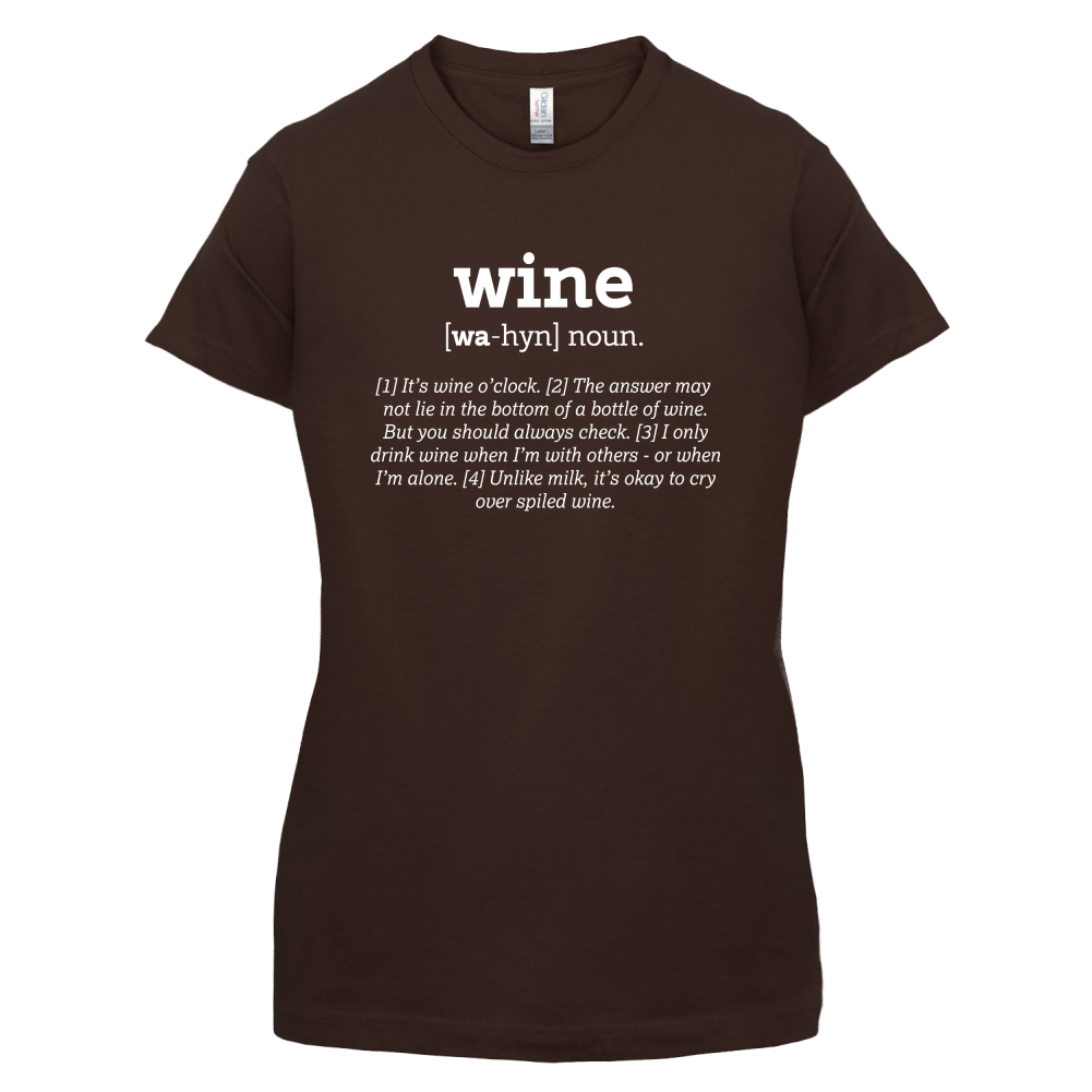 Definition Wine T Shirt