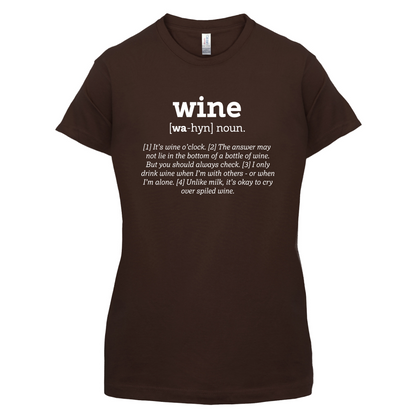 Definition Wine T Shirt
