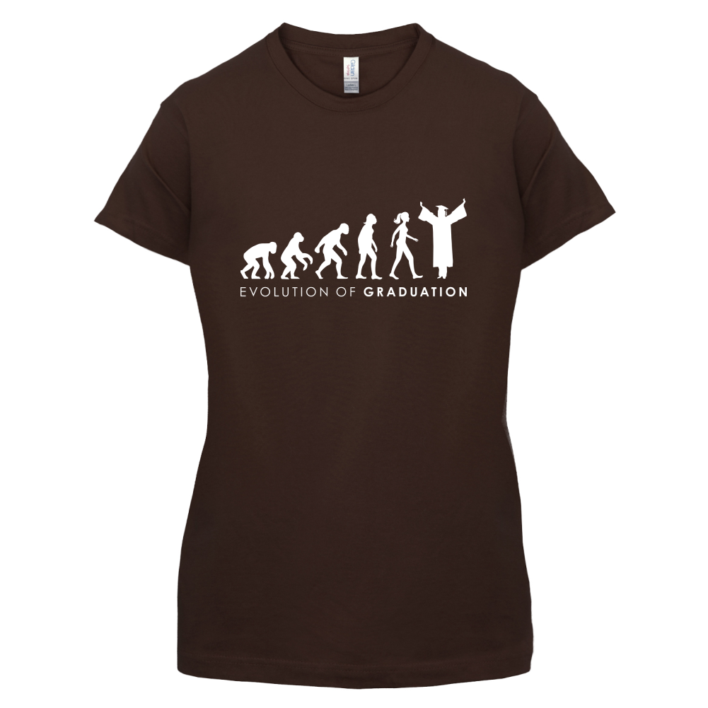 Evolution Of Woman Graduation T Shirt