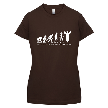 Evolution Of Woman Graduation T Shirt