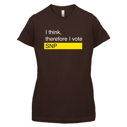 I think, therefore I vote SNP T Shirt