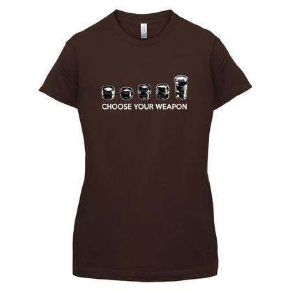 Choose your Weapon (Camera Lenses) T Shirt