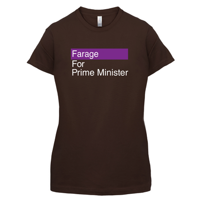 Farage for Prime Minister T Shirt