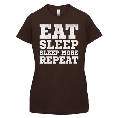 Eat Sleep Sleep More REPEAT T Shirt