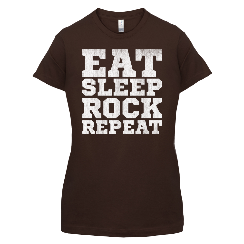 Eat Sleep Rock REPEAT T Shirt
