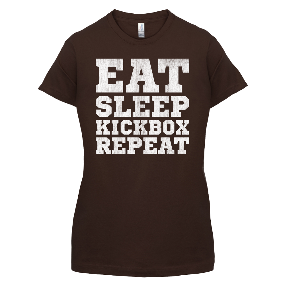 Eat Sleep Kickbox REPEAT T Shirt