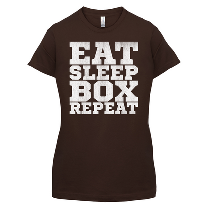 Eat Sleep Box REPEAT T Shirt