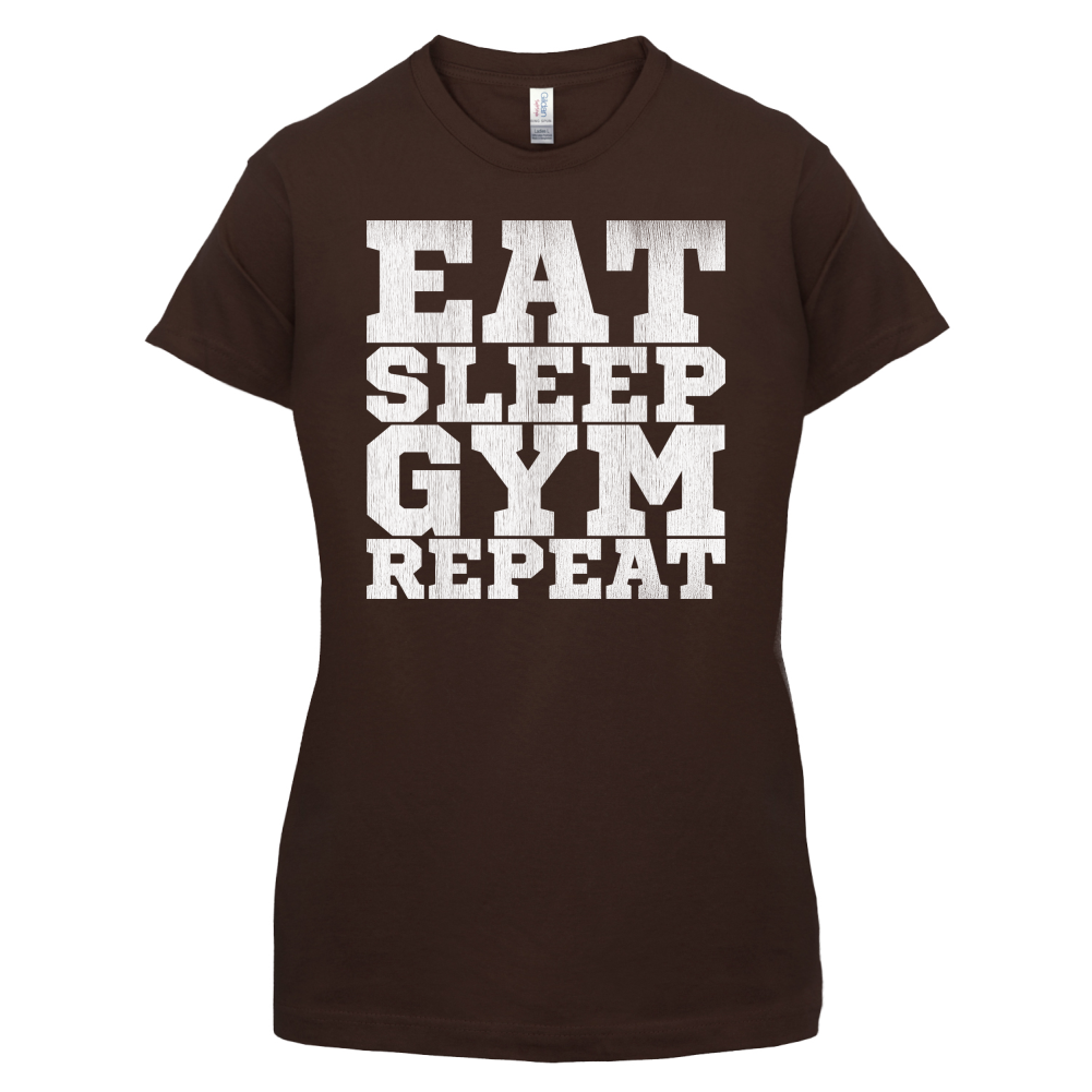 Eat Sleep Gym REPEAT T Shirt