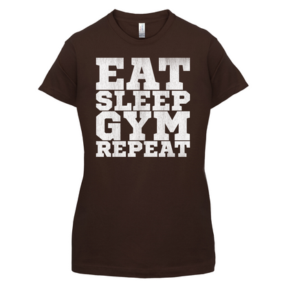 Eat Sleep Gym REPEAT T Shirt