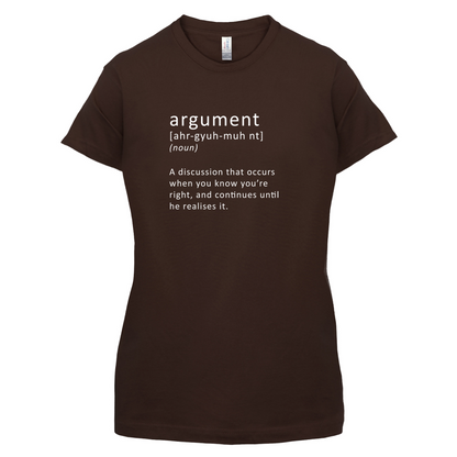 Funny Definition Argument T Shirt