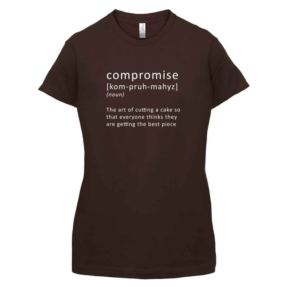 Funny Definition Compromise T Shirt