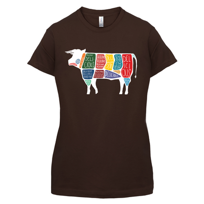 Delicious Cow T Shirt