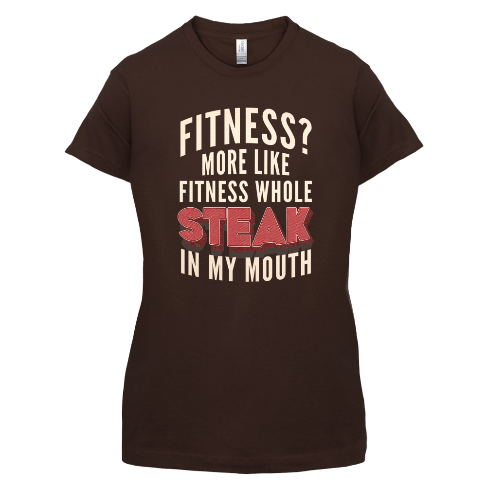 Fitness Steak In My Mouth T Shirt