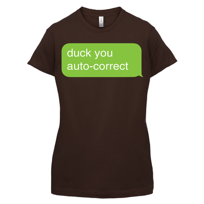 Auto Correct Duck You T Shirt