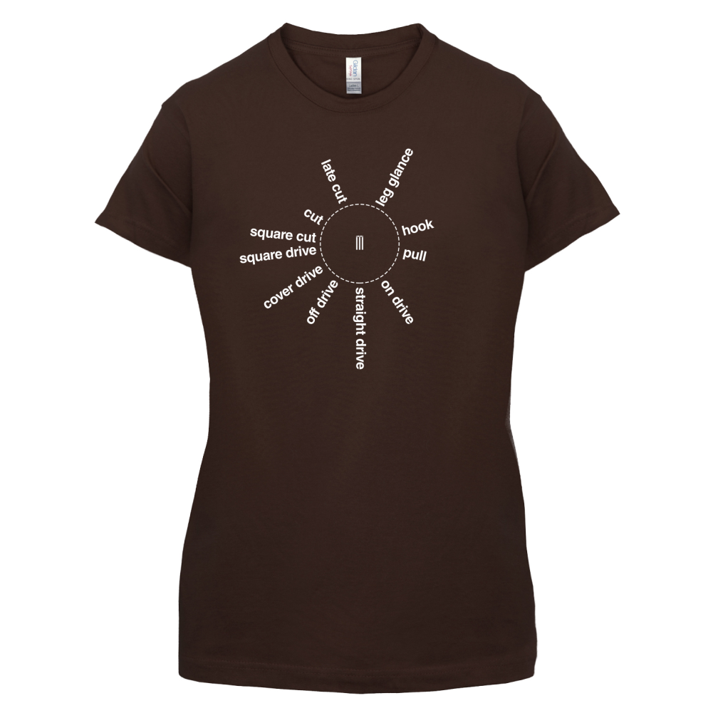 Cricket Batting Angles T Shirt