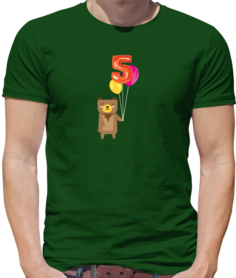 5th Birthday Bear T Shirt