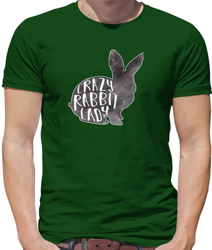 Crazy Rabbit Lady T Shirt