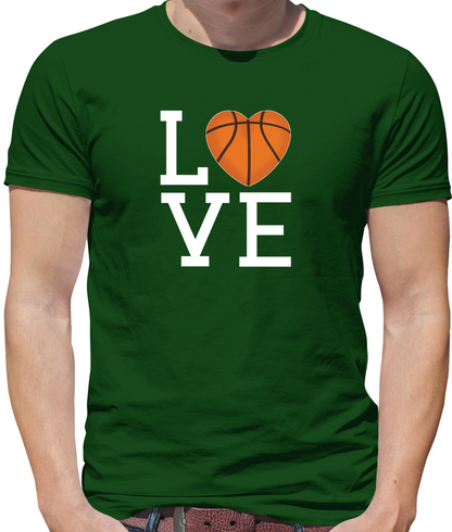 I Love Basketball  T Shirt
