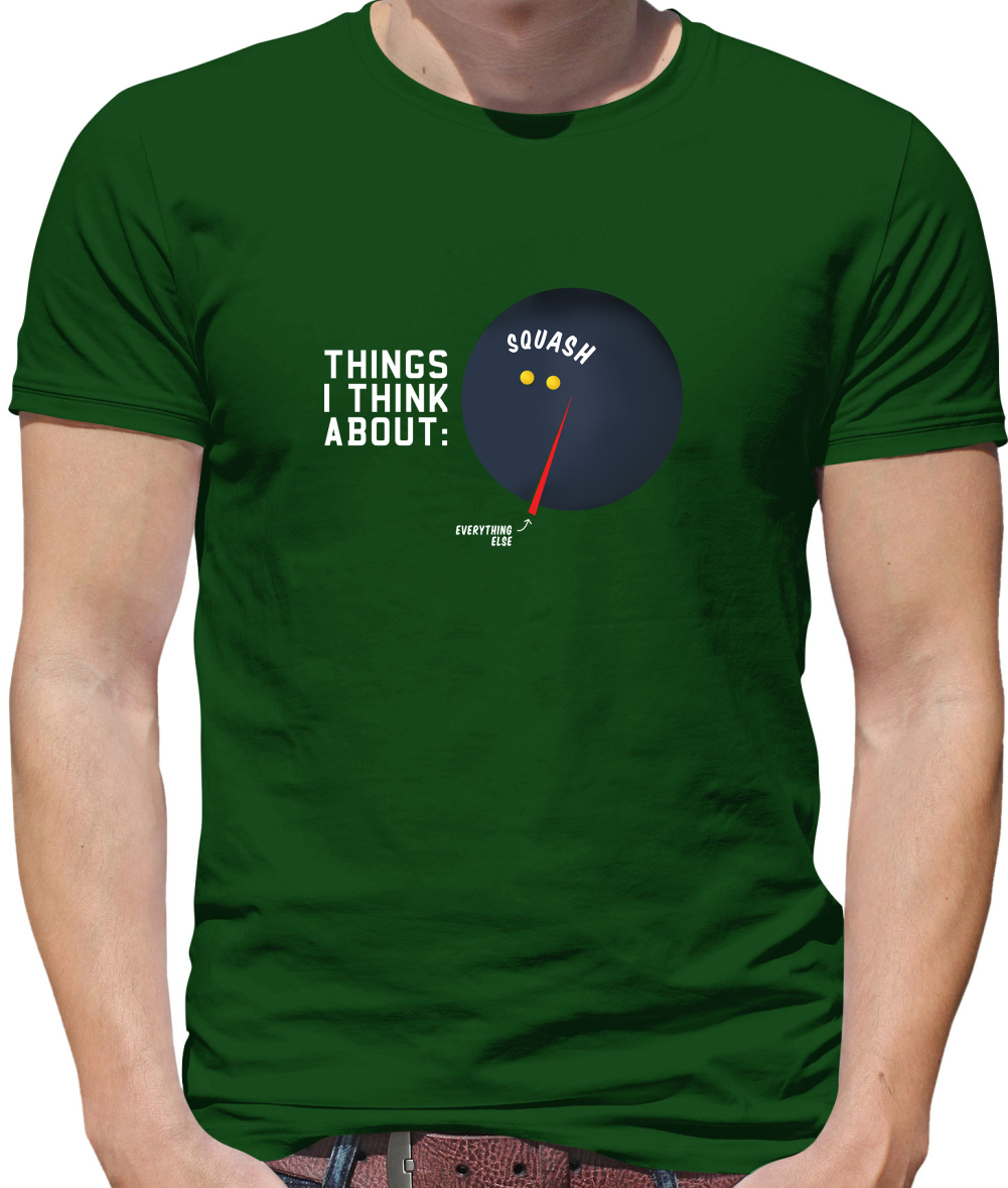 I Thiink About Squash T Shirt