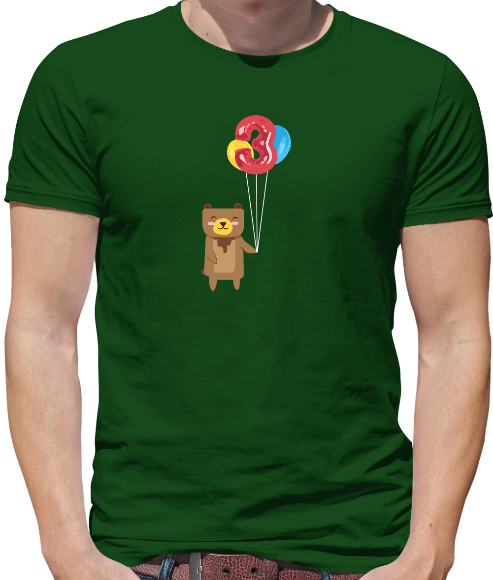 3rd Birthday Bear T Shirt