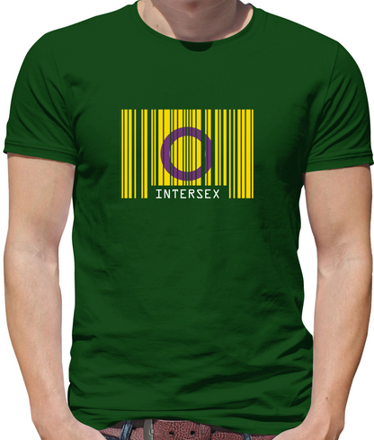 LGBT Barcode Flags - Intersex T Shirt