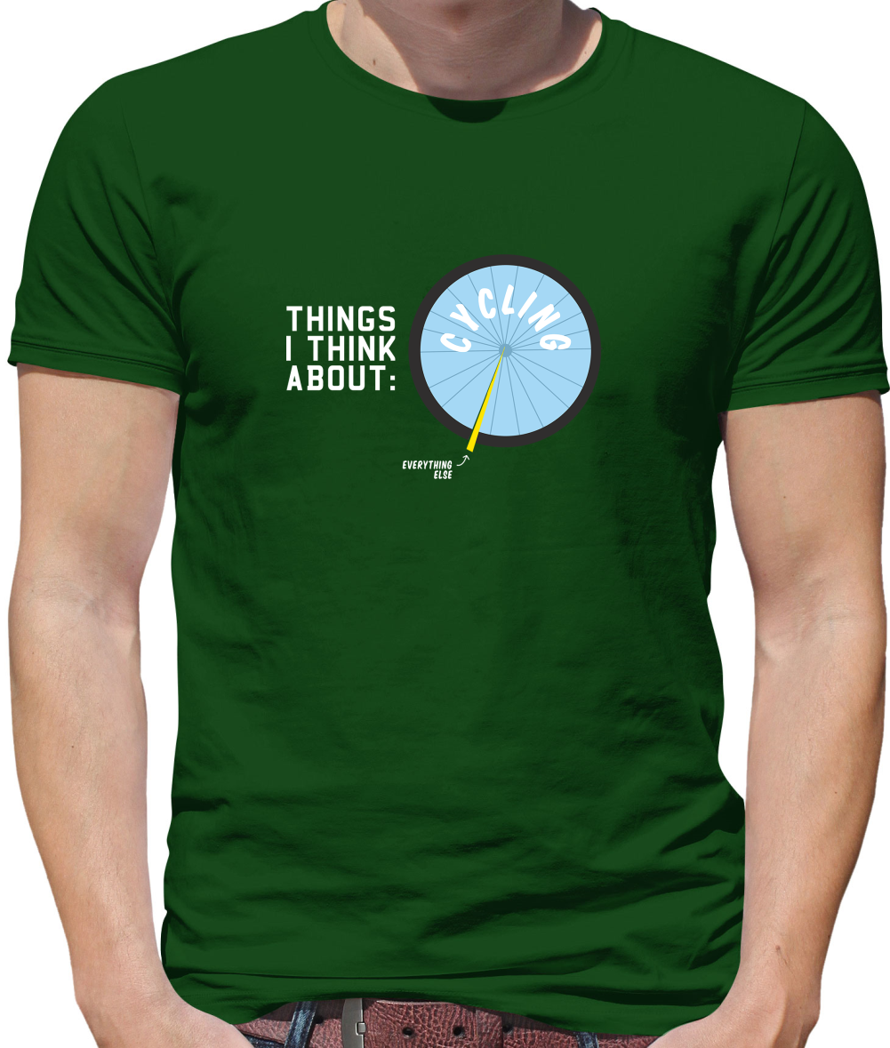 I Thiink About Cycling T Shirt