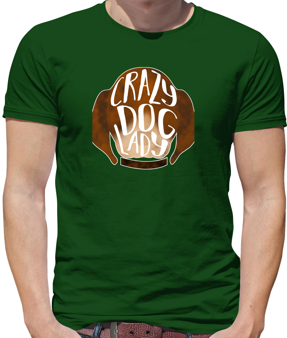 Crazy Dog Lady T Shirt