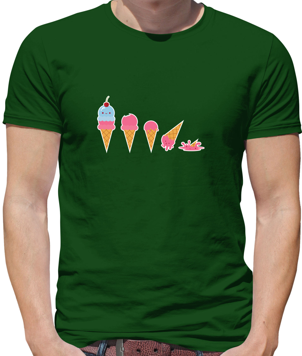 Evolution Of Ice Cream T Shirt