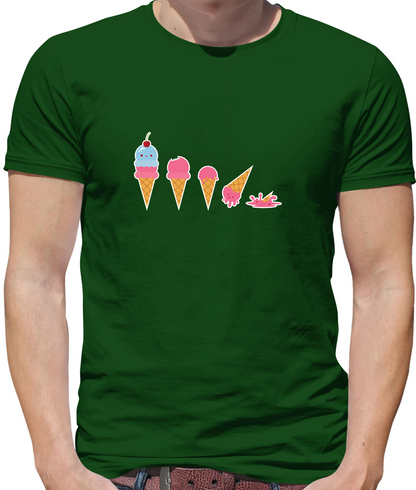 Evolution Of Ice Cream T Shirt