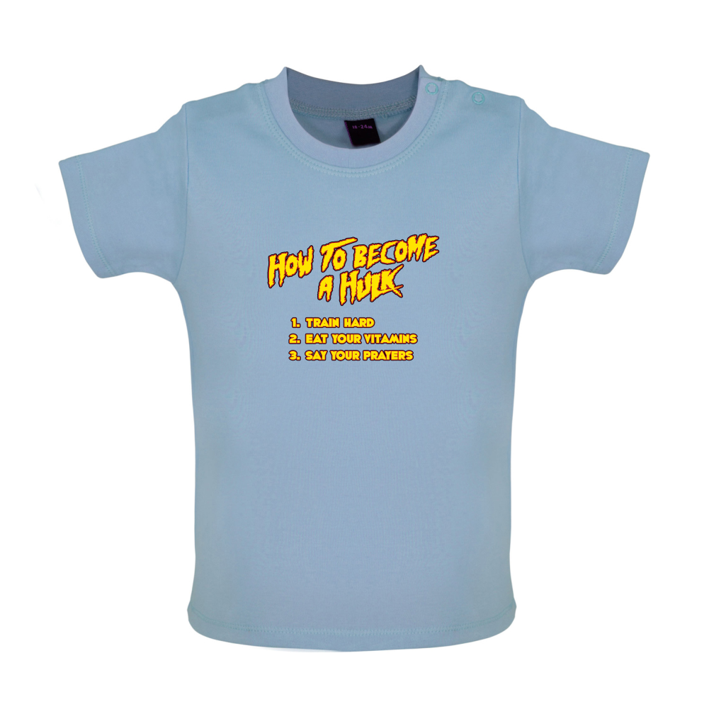 Hulk Checklist Baby T Shirt