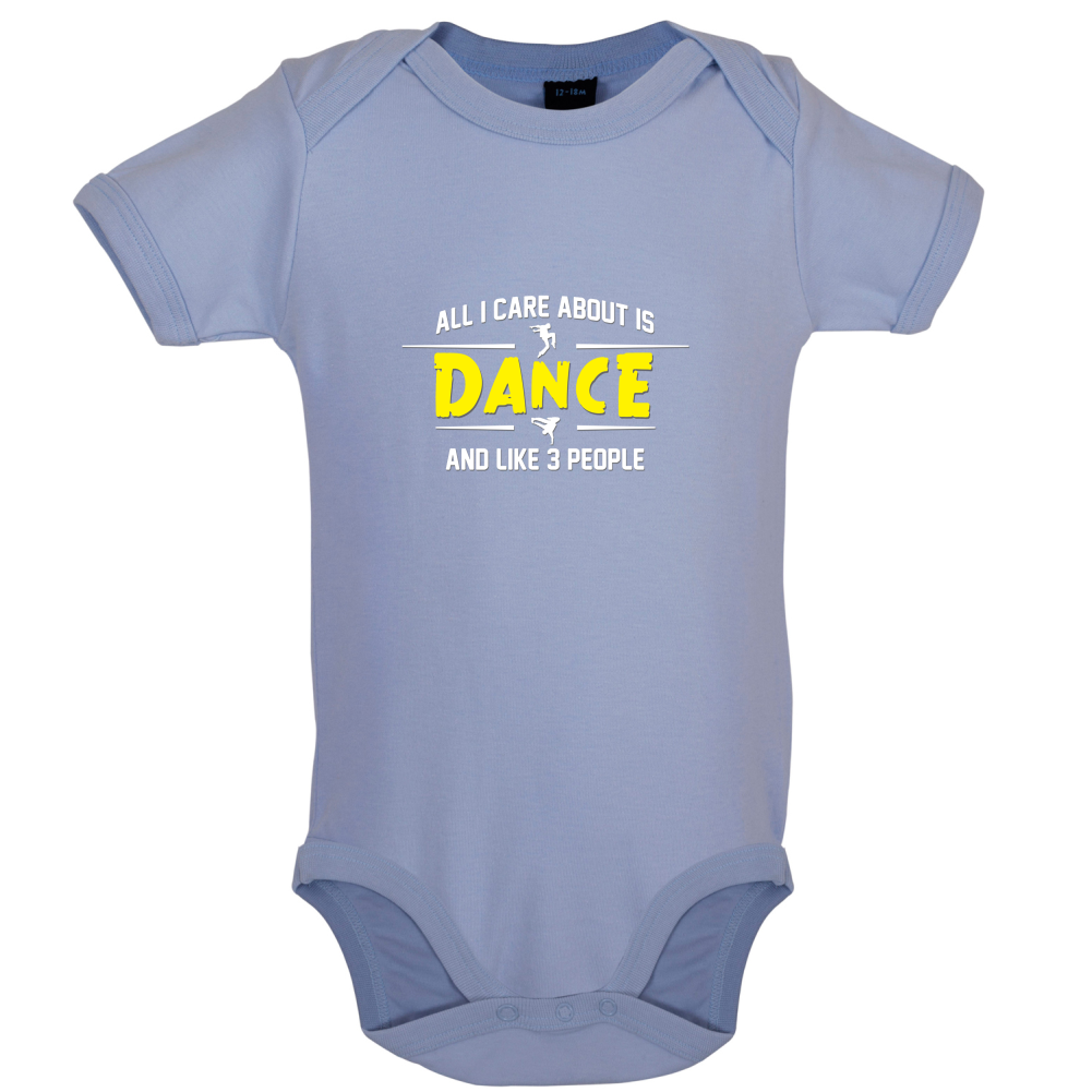 All I Care About Is Dance Male Baby T Shirt