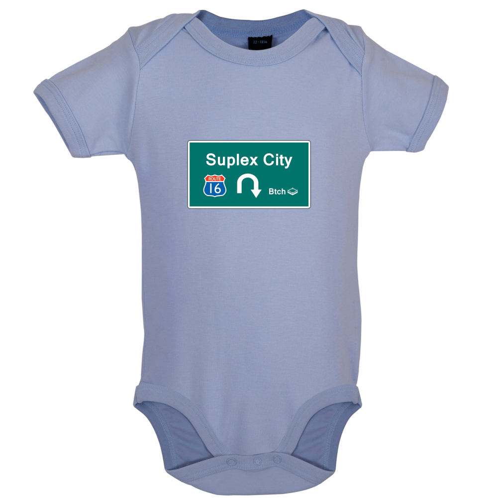 Suplex City Baby T Shirt