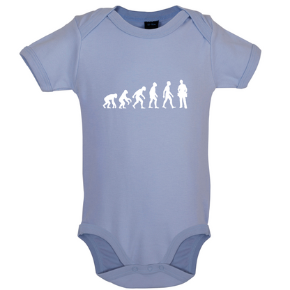 Evolution Of Man Plumber Baby T Shirt