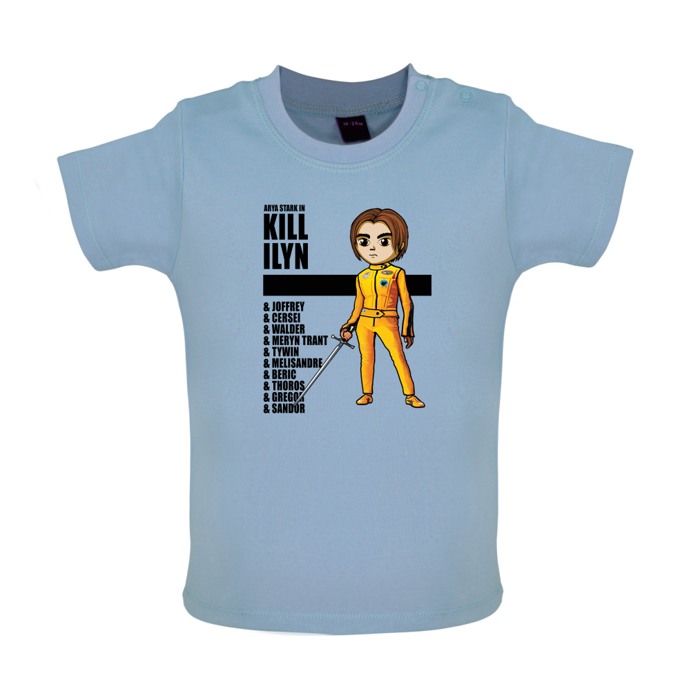 Kill Ilyn List of Names Baby T Shirt