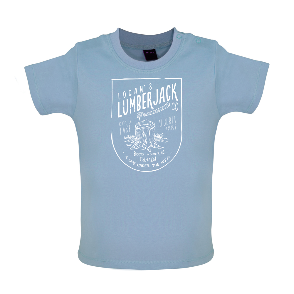 Logans Lumberjack Baby T Shirt