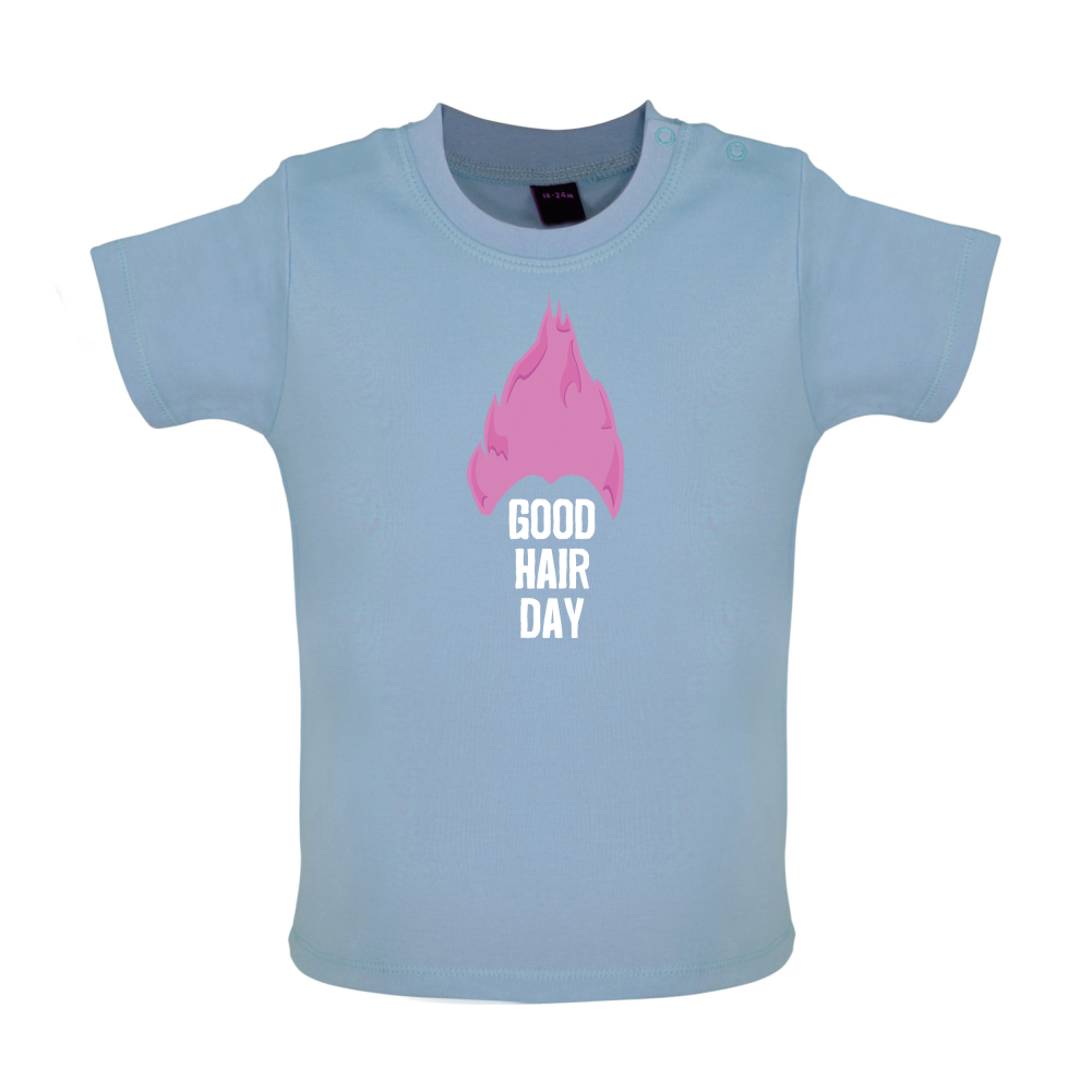 Good Hair Day Baby T Shirt