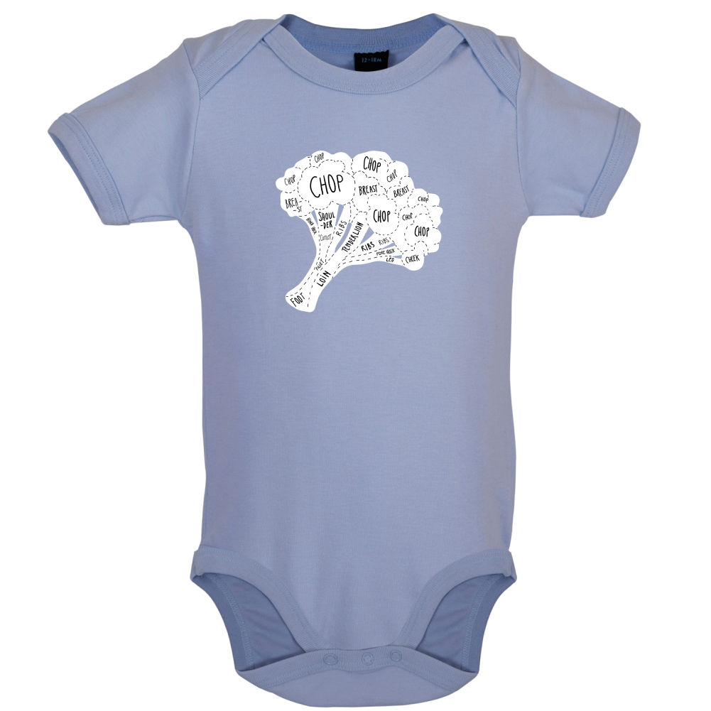 Butcher Broccoli Diagram Baby T Shirt