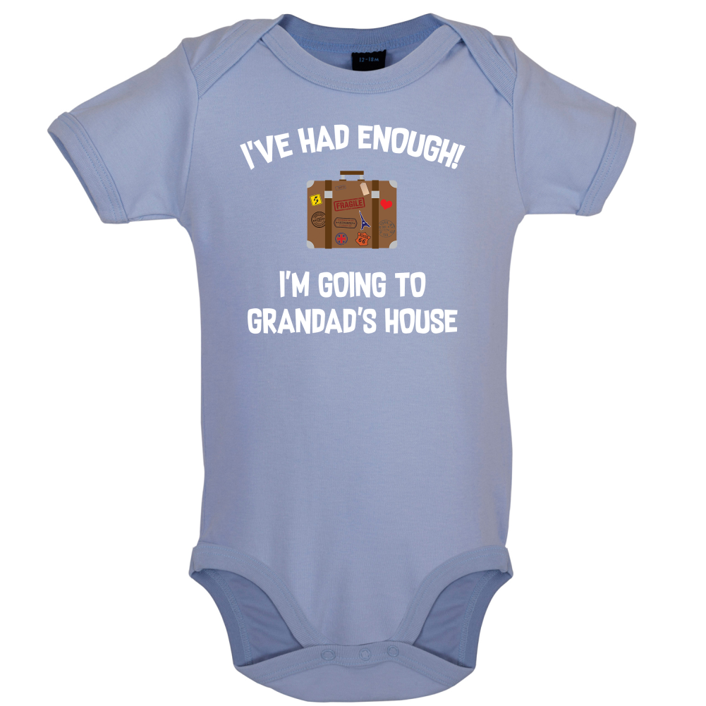 I'm Going To Grandad's House Baby T Shirt