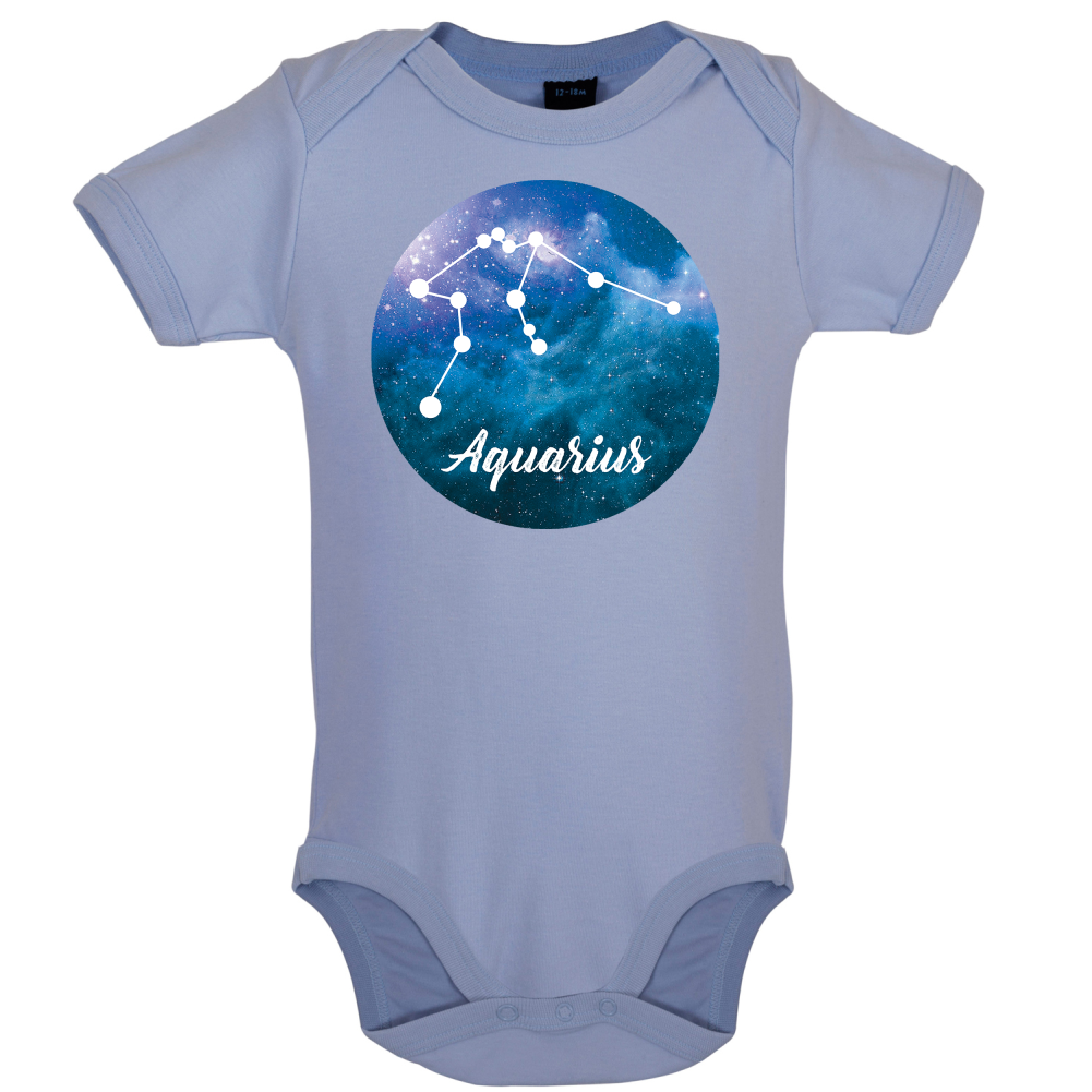 Aquarias Sign Baby T Shirt