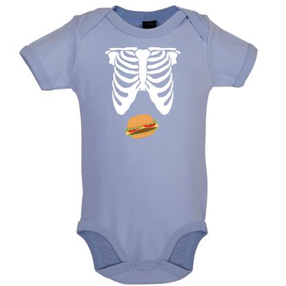 Burger Tummy Baby T Shirt