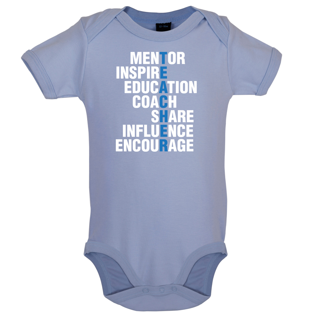 Teacher Quote Baby T Shirt